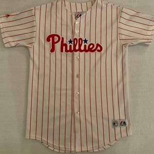 👽Stiched Phillies Jersey Size L